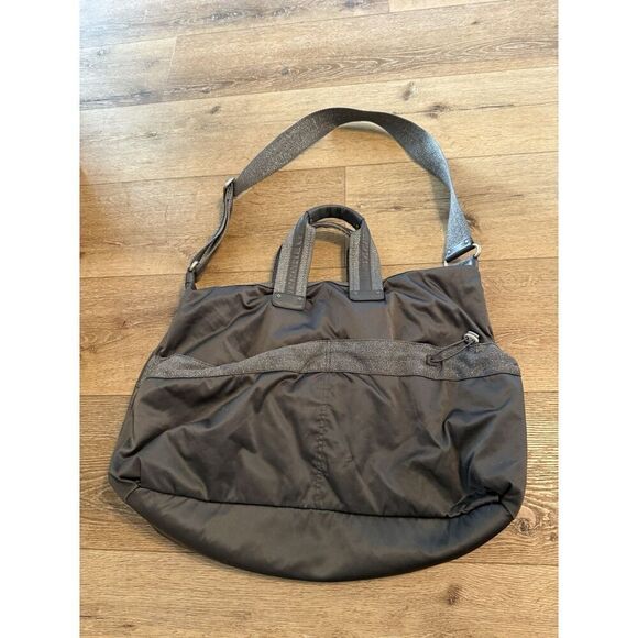 Y2K Juicy Couture Womens Gray Large Bag Over The Shoulder Satchel Travel - Picture 2 of 3